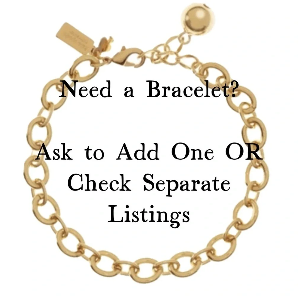 KATE SPADE Emoji Saucy 12 KT Charm (No Bracelet) - Picture 2 of 5